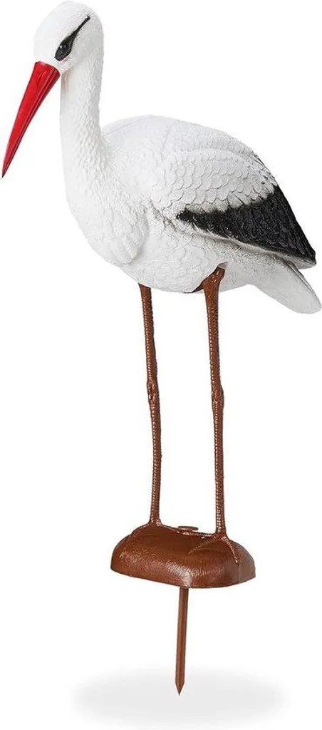 Protection anti-oiseaux blanche et rouge 80x22x64 cm - Barrière efficace