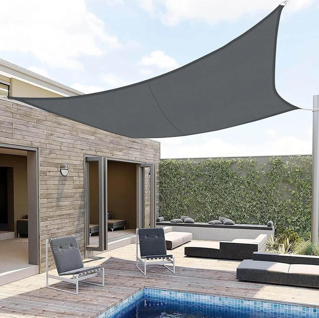 Parasol rectangulaire SUNNY GUARD 3x4m imperméable avec protection UV - 2