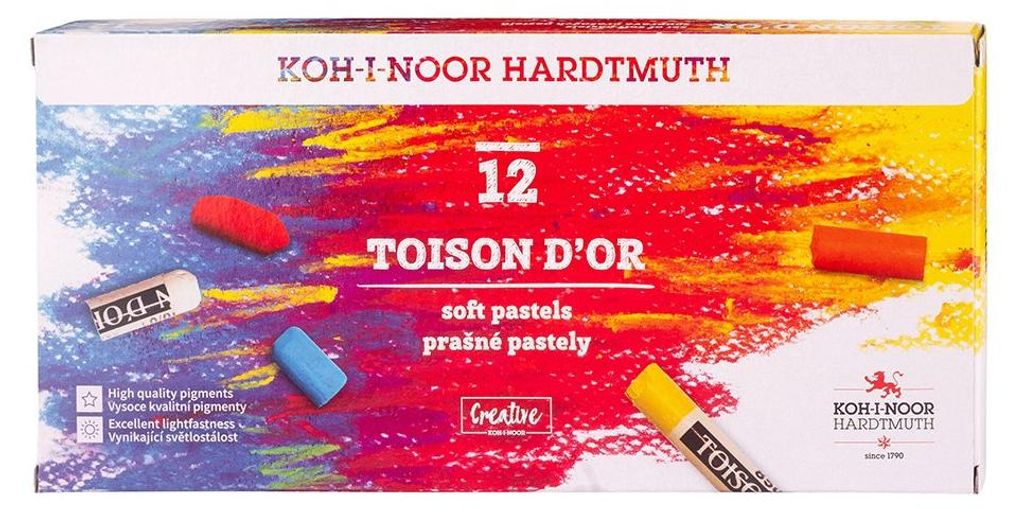 Schul- Softpastellkreide im 12er Pack