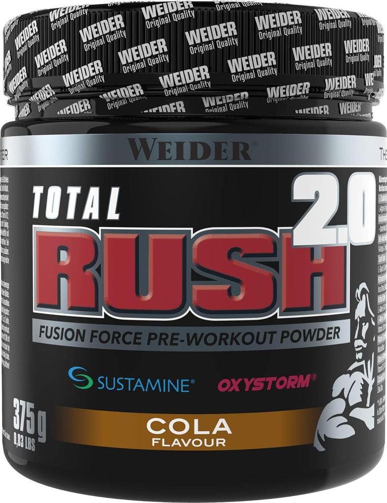 Weider Total Rush 2.0 - 375g Cola