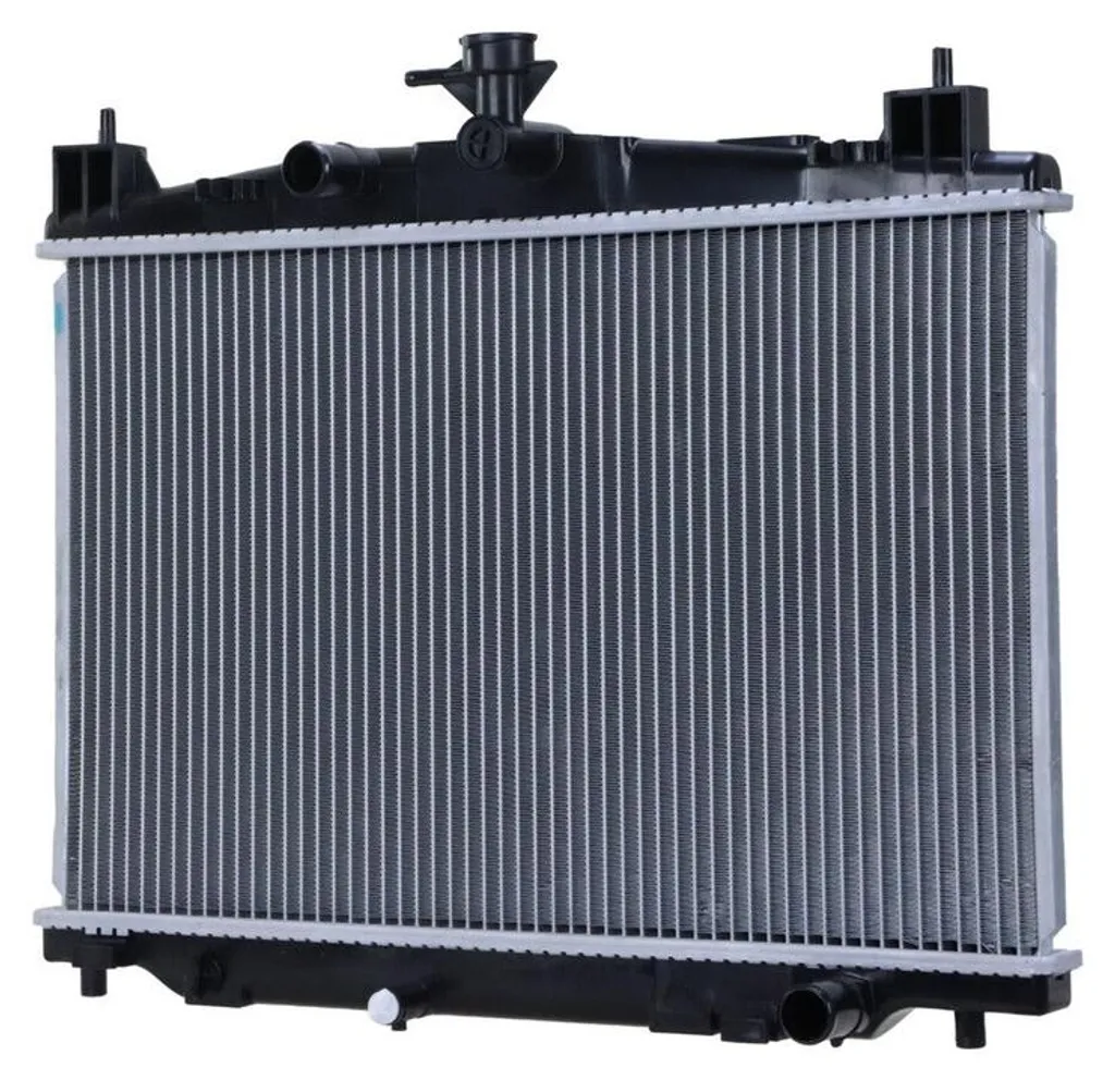 Évitez la surchauffe MAZDA 2 - Radiateur HELLA 558x350 mm ailettes soudées