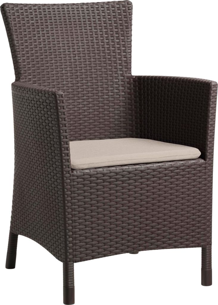 Záhradné kreslo Keter Iowa - 62 x 60 x 89 cm - hnedá / Obrázok produktu 