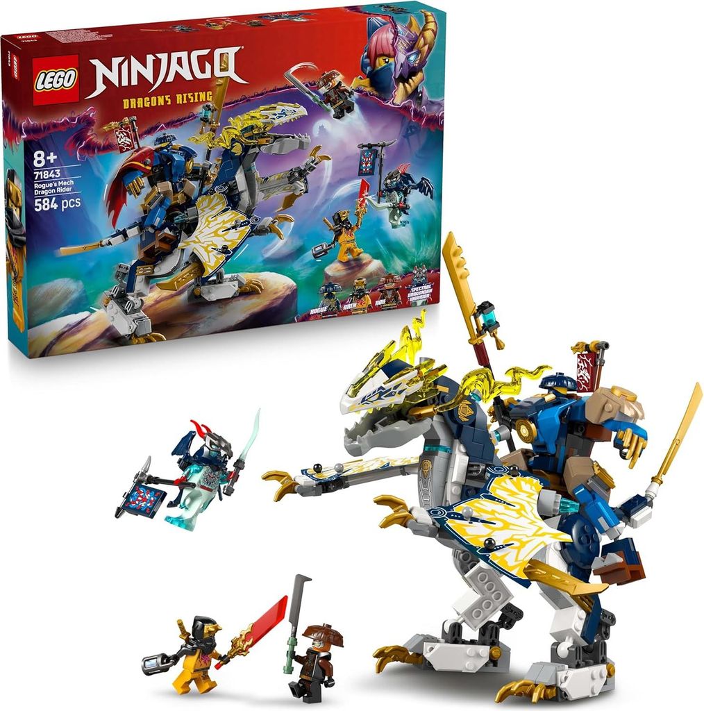 LEGO® NINJAGO® 71843 Łobuz i robotyczny smoczy jeździec