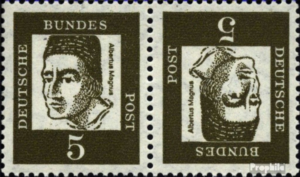 Briefmarken BRD (BR.Deutschland) 1965 Mi K2b postfrisch