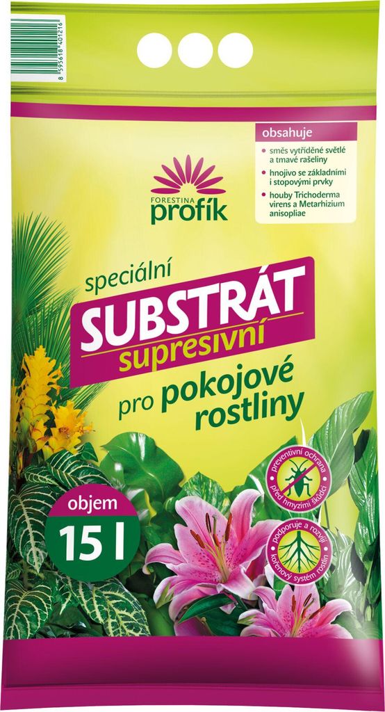 Nohel Záhradný substrát FORESTINA PROFIK izbové rastliny Obrázok produktu 