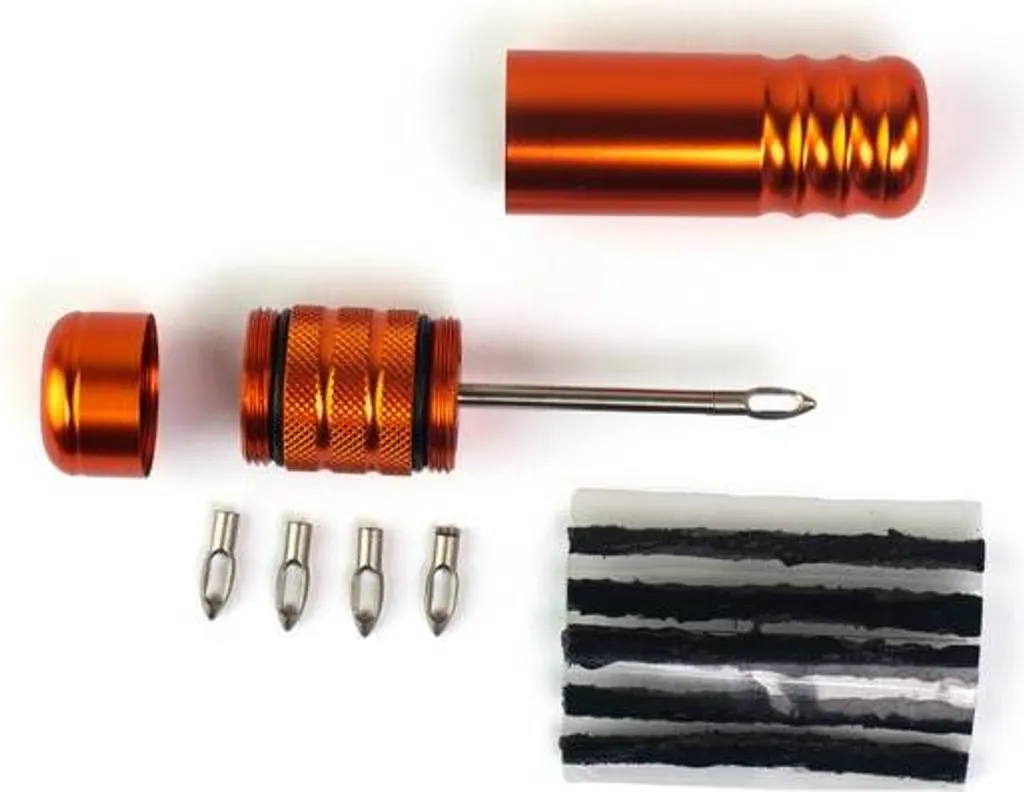 Trezado Outil de Réparation Pneu Vélo Tubeless avec Pointes Métalliques