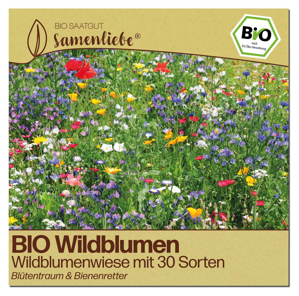 Samenliebe  Wildblumen Samen | Wildblumenwiese mit 30 Produktbild 