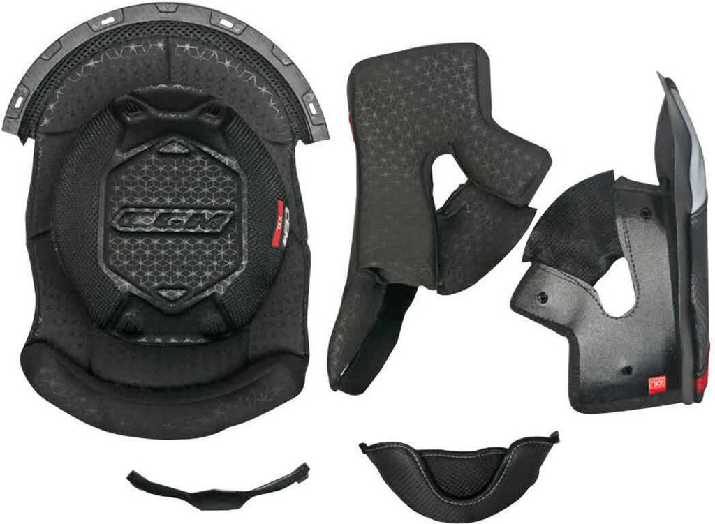 Vollschwarzes Innenleben CGM 363 SHOT Helm Größe S