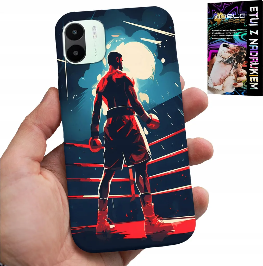 Custodia Redmi A2 Pugilato Boxing - Cover Resistente Foil per Xiaomi