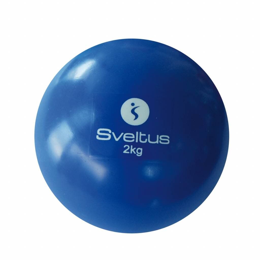 Balle de force 2 kg Sveltus balle de poids 2 kg, taille : Image du produit 