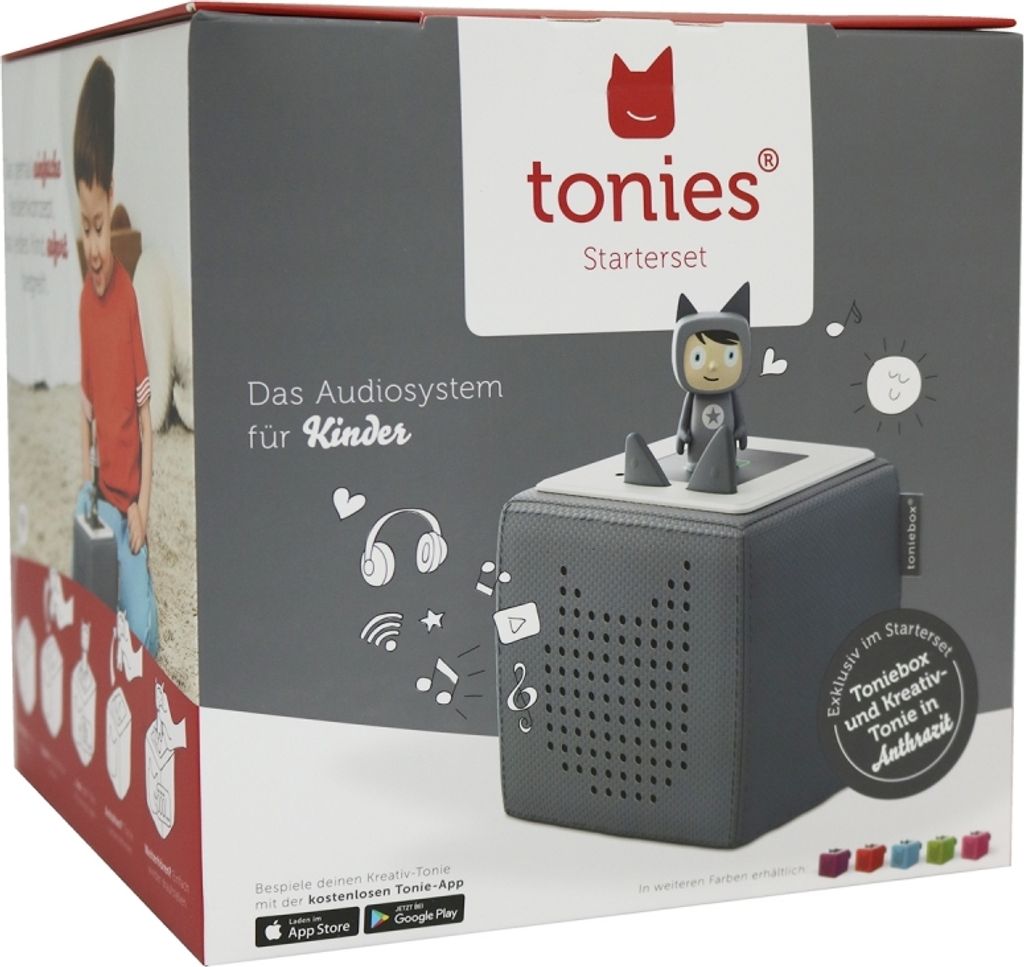 Toniebox Starterset Anthrazit (Kreativ-Tonie) Produktbild 9
