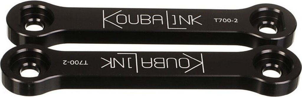 KOUBALINK Tieferlegungssatz (25.4 mm) Schwarz - passend für Yamaha Ténéré 700