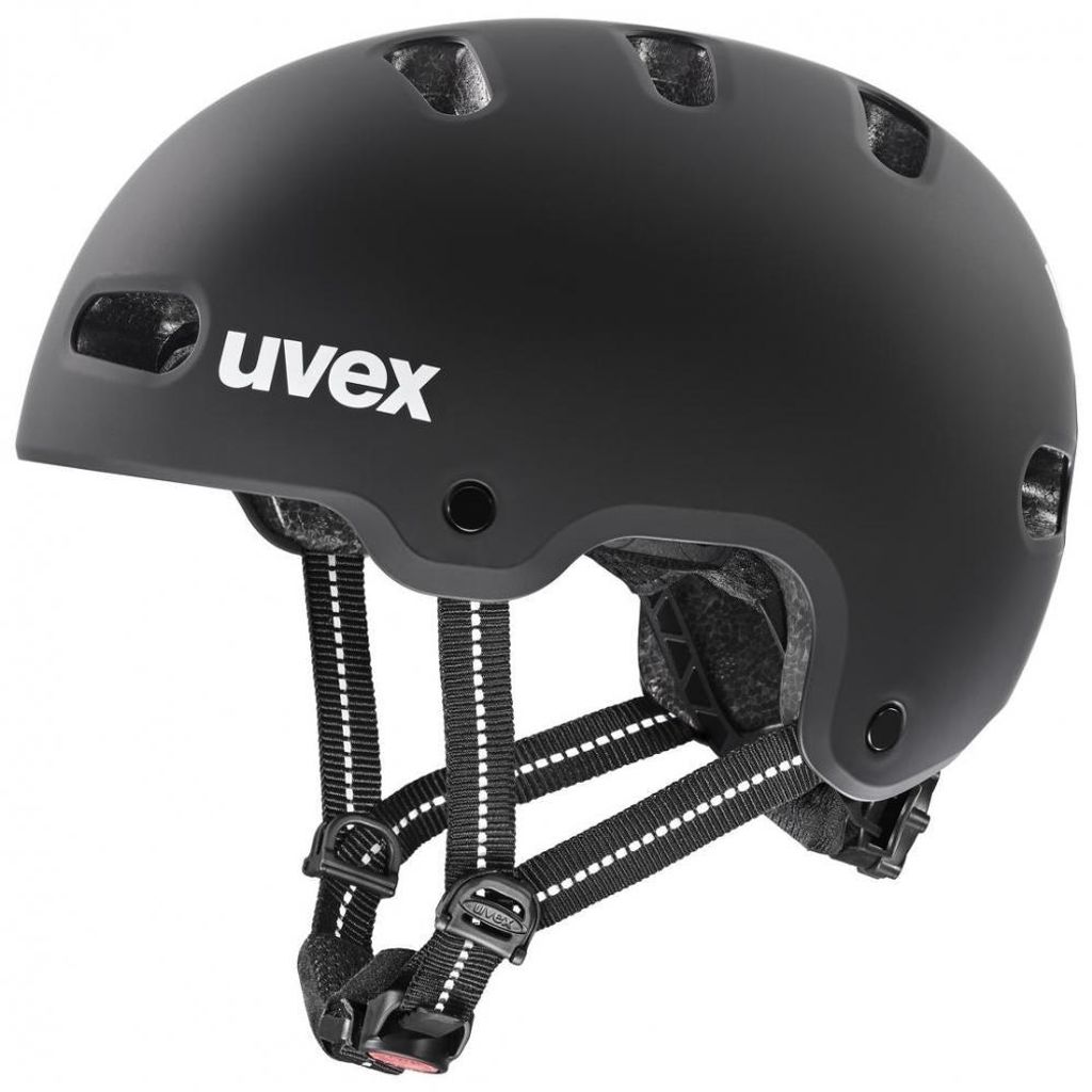 Uvex Fahrradhelm kid 4 schwarz matt 51-55 cm