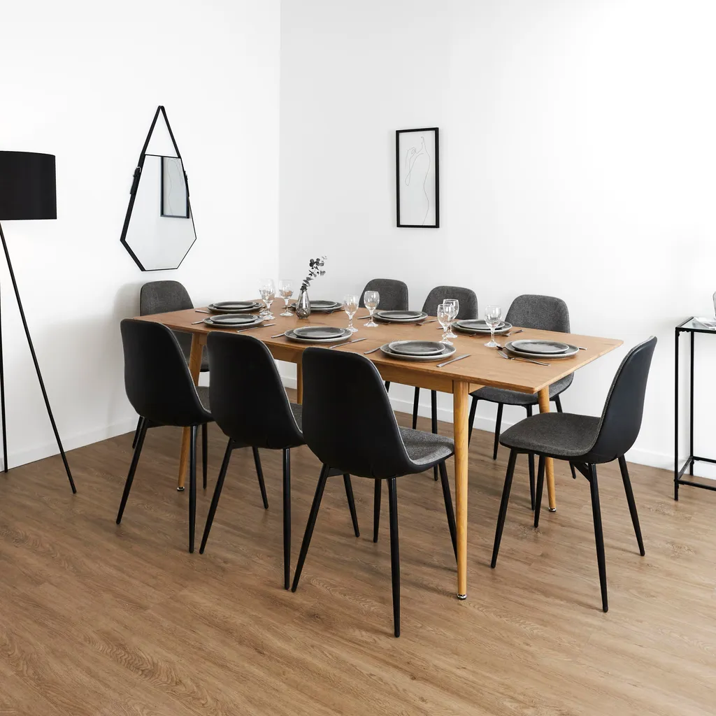 Table à Manger pour Réception Paxton Extensible de 160 à 200 cm - 7