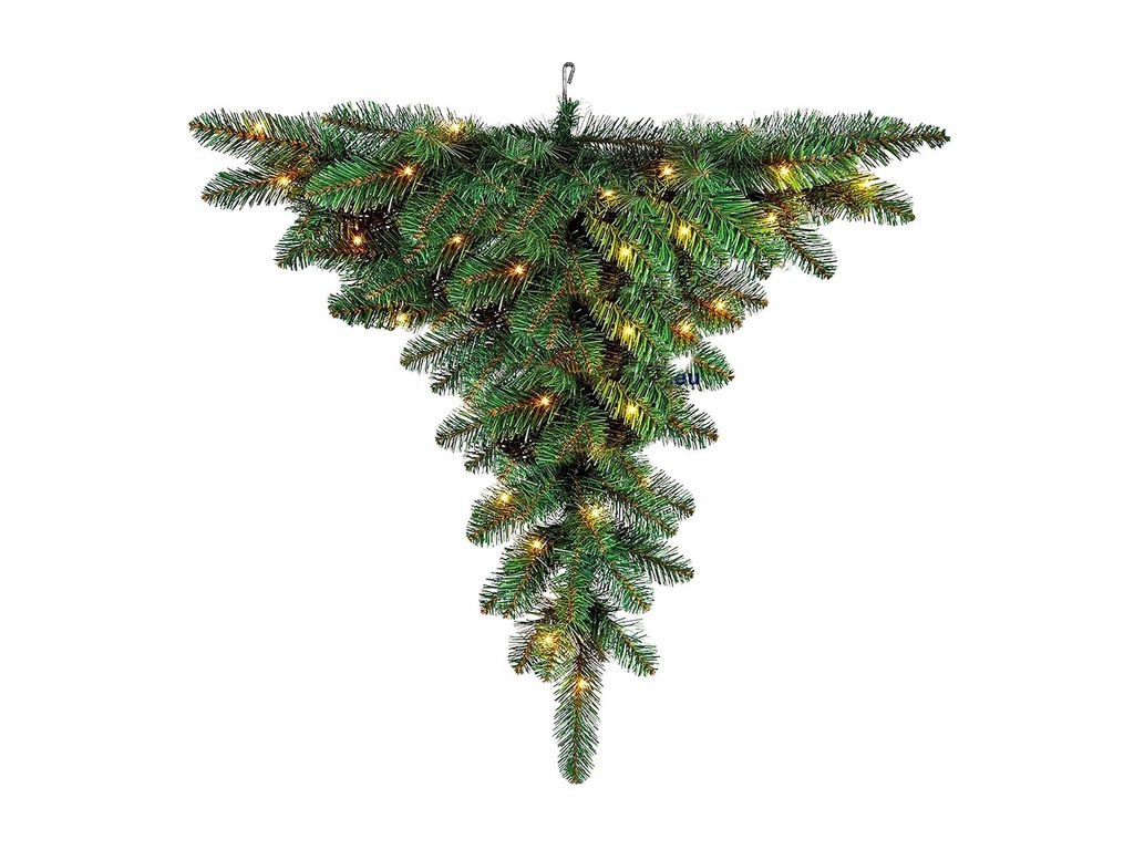 Závěsný vánoční stromek umělý Sirius 120 cm s LED Obrázek produktu 