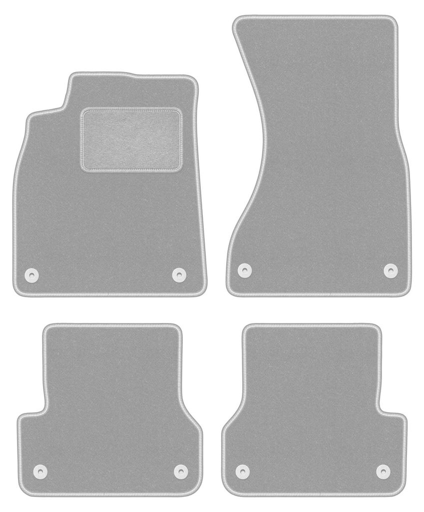 Tapis de sol en moquette pour Audi A6 C7 2011-2017 Image du produit 