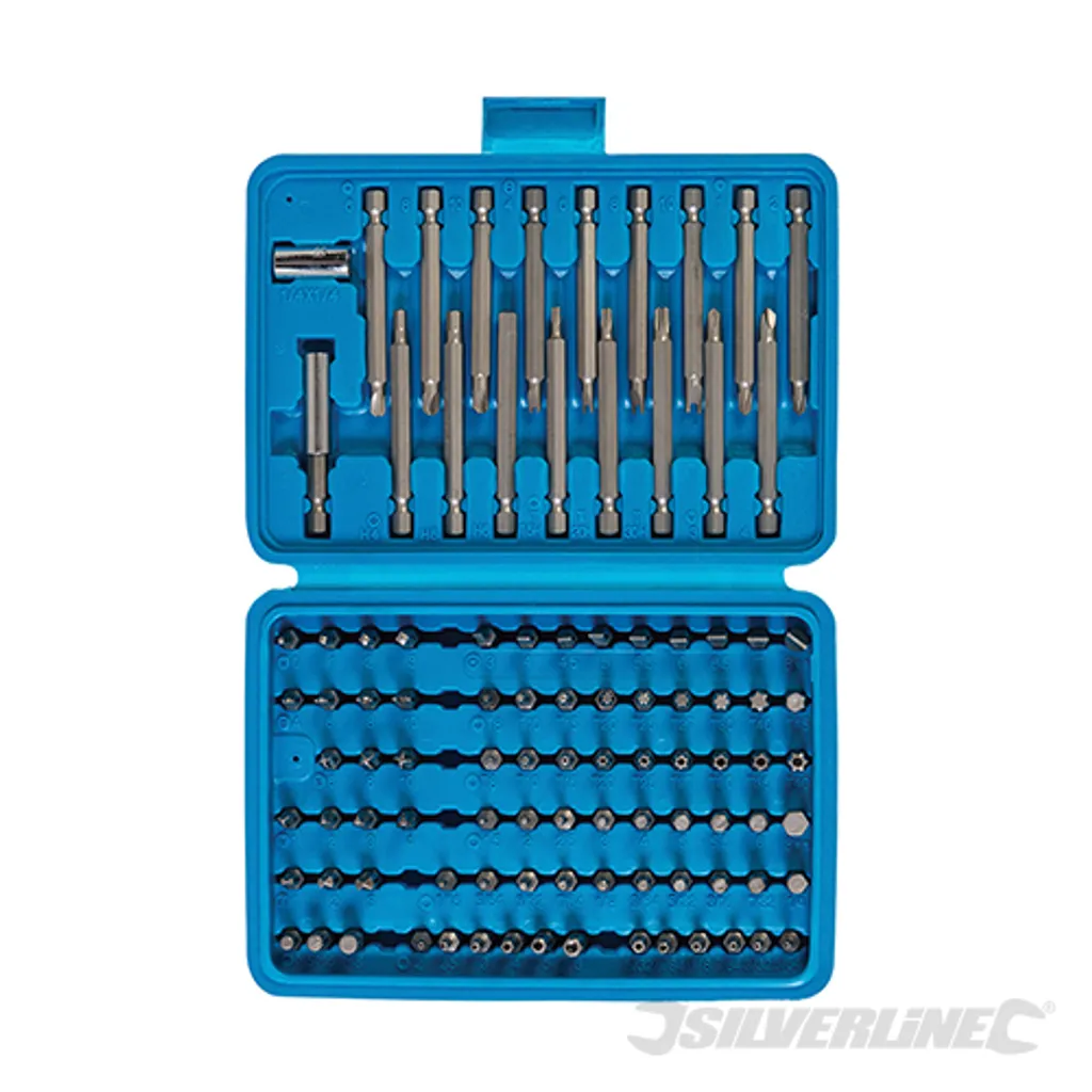 Jeu d'embouts de sécurité 98 pièces en acier chrome-vanadium durable - 2
