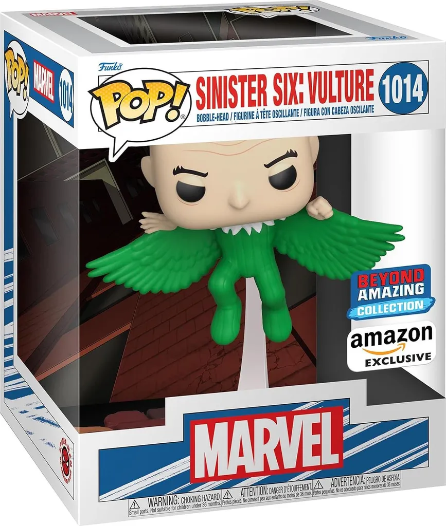 Figurine Vulture Sinister Six Deluxe Exclusive avec Socle Détaillé