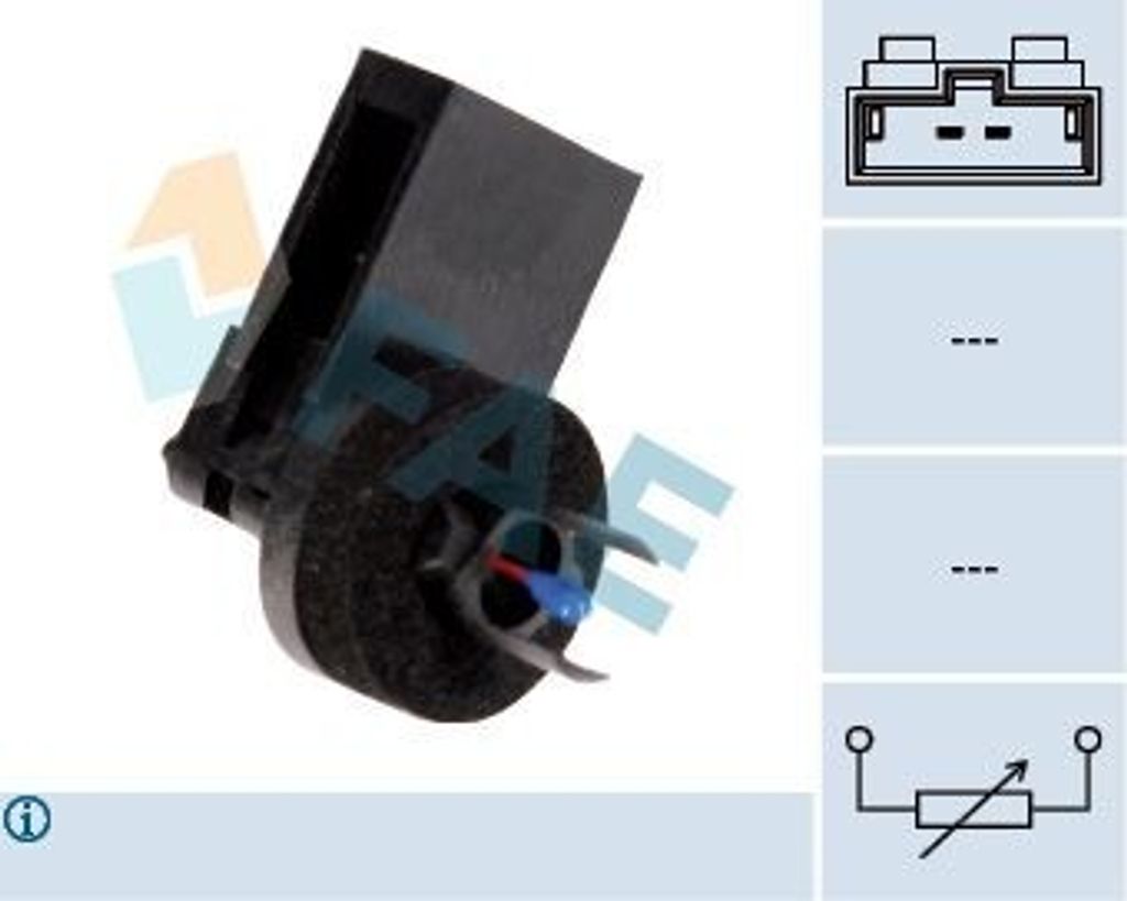 FAE Sensor Innenraumtemperatur 33516 für VW Golf IV Schrägheck (1J1)