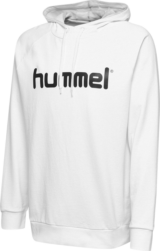 Hummel Hmlgo Baumwolle Logo Hoodie White White M