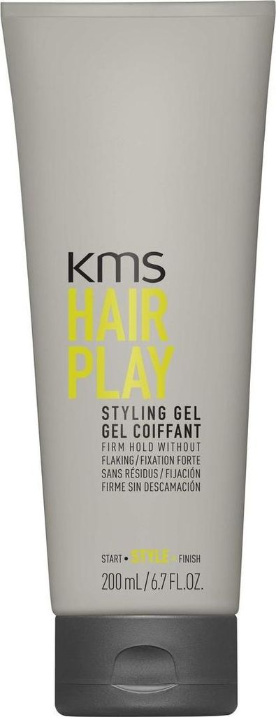 KMS Hair Play Styling Gel 200ml- Gel Cheveux Ne Laisse Image du produit 