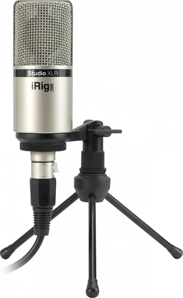 Micro professionnel iRig Mic Studio XLR pour podcasting et home-studio