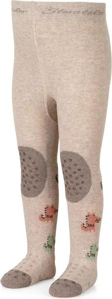 Sterntaler Krabbelstrumpfhose Krokodil, beige mel., Gr. 86