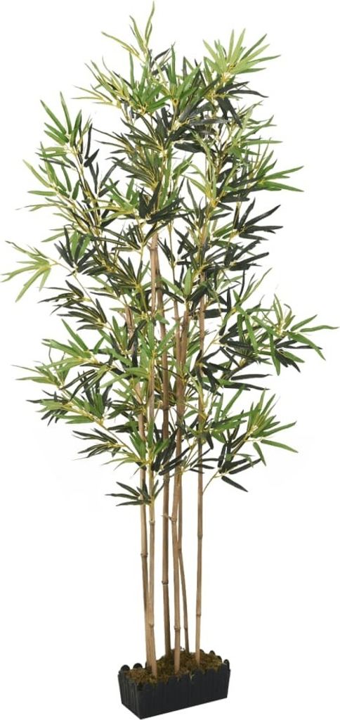 Bambusbaum Künstlich 552 Blätter 120 cm Grün