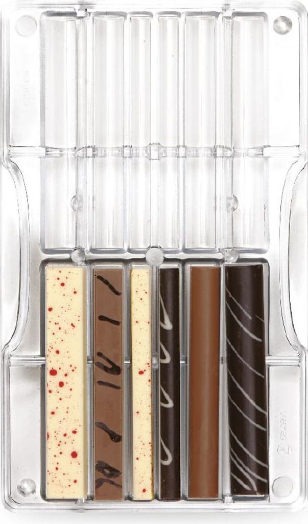 Polykarbonátová forma na čokoládu tyčinky Obrázek produktu 