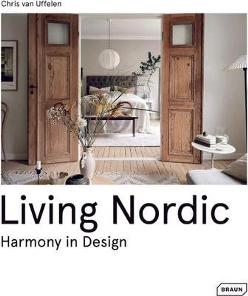 Mobilier Living Nordic : table de salon design bois naturel et blanc épuré