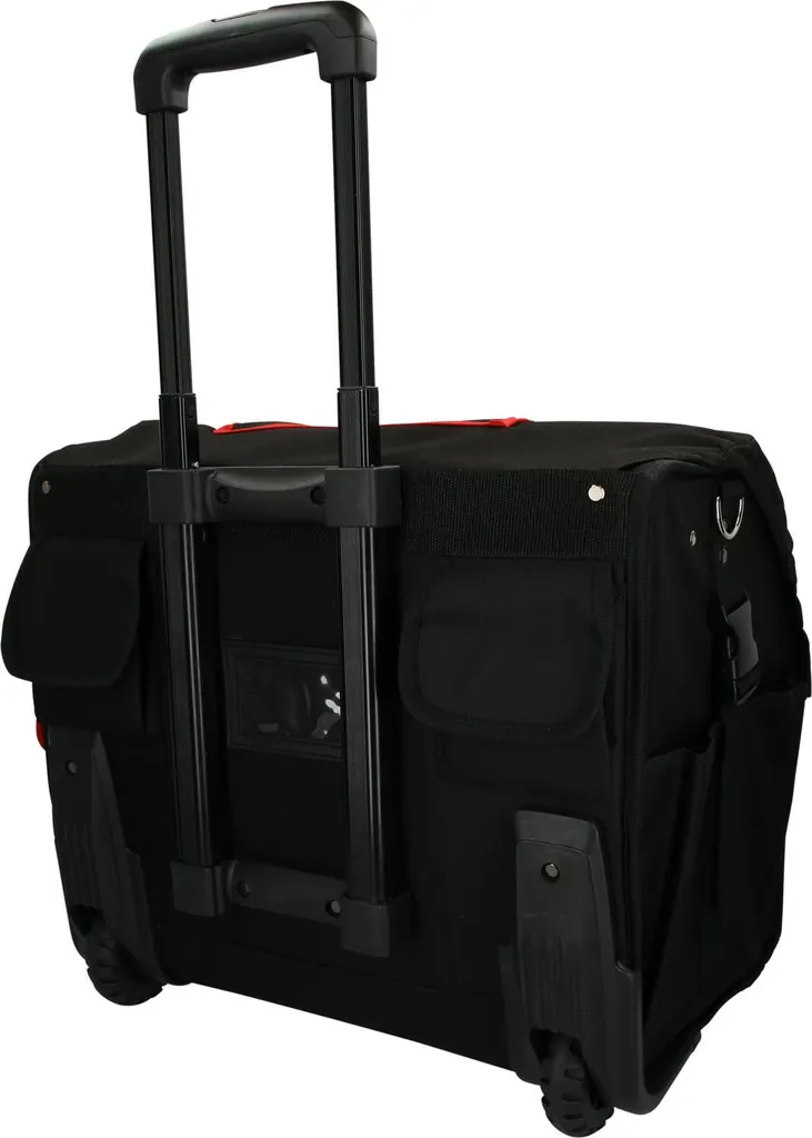 Sac à outils universel XL robuste avec poignée télescopique et roues