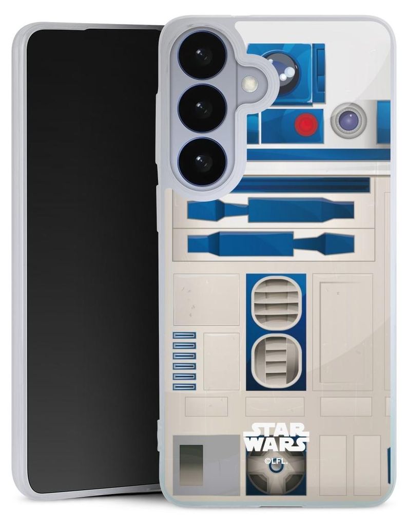 DeinDesign Slim Hülle für Samsung Galaxy S26+ Silikon Case Ultra Dünn Handyhülle Fanartikel Star Wars R2D2