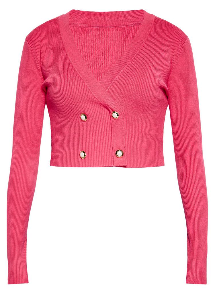 MALUBA Damen Cardigan - Rosa, XXL