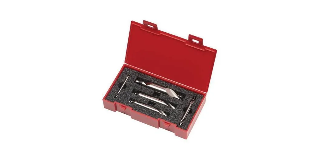 Set di punte da centro A296 5 pz.BS1/BS2/BS3/BS4/BS5 120deg. no.225 DORMER