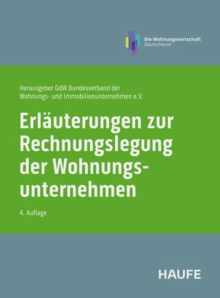 Comptabilité Immobilière : Rechnungslegung der Wohnungsunternehmen