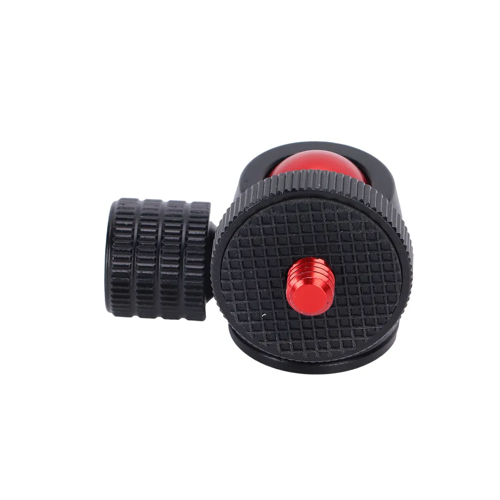 Mini Testa a Sfera 360° per Treppiede - Supporto DSLR e Monitor Professionale