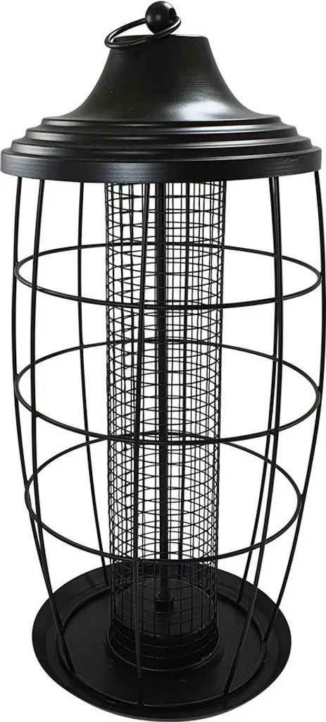 Grande colonne de nourriture Nobby en métal noir Ø 19 cm haute qualité