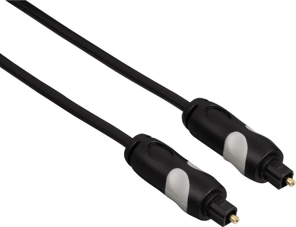 Thomson Câble Audio Optique Numérique Toslink ODT Mâle Noir de 3 Mètres