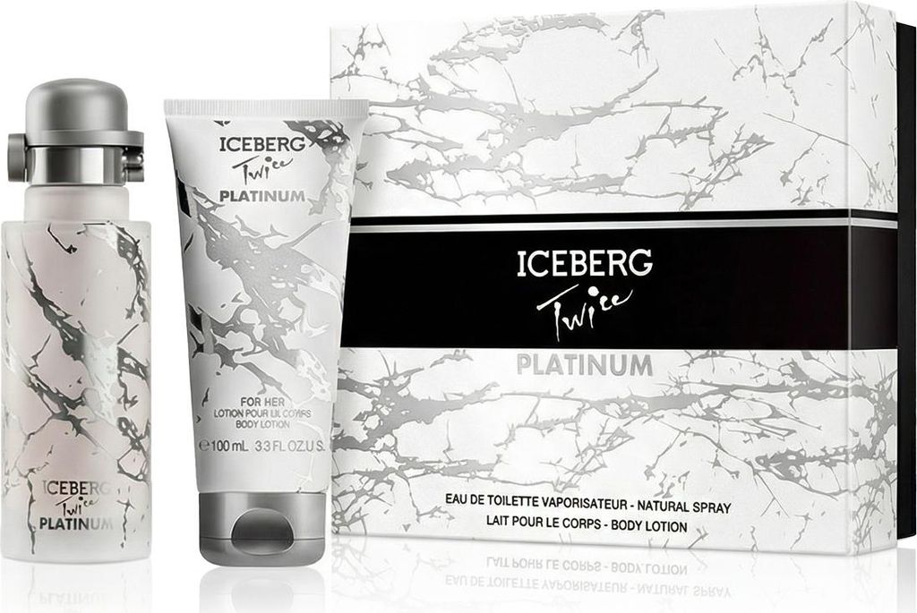 Iceberg Twice Platinum EDT 125 ml + BL 100 ml (woman)