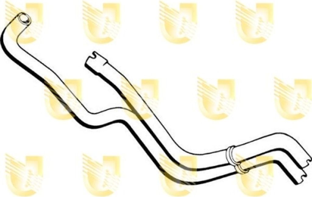 Schlauch Wärmetauscher Heizung Unigom S2423 für Alfa Romeo