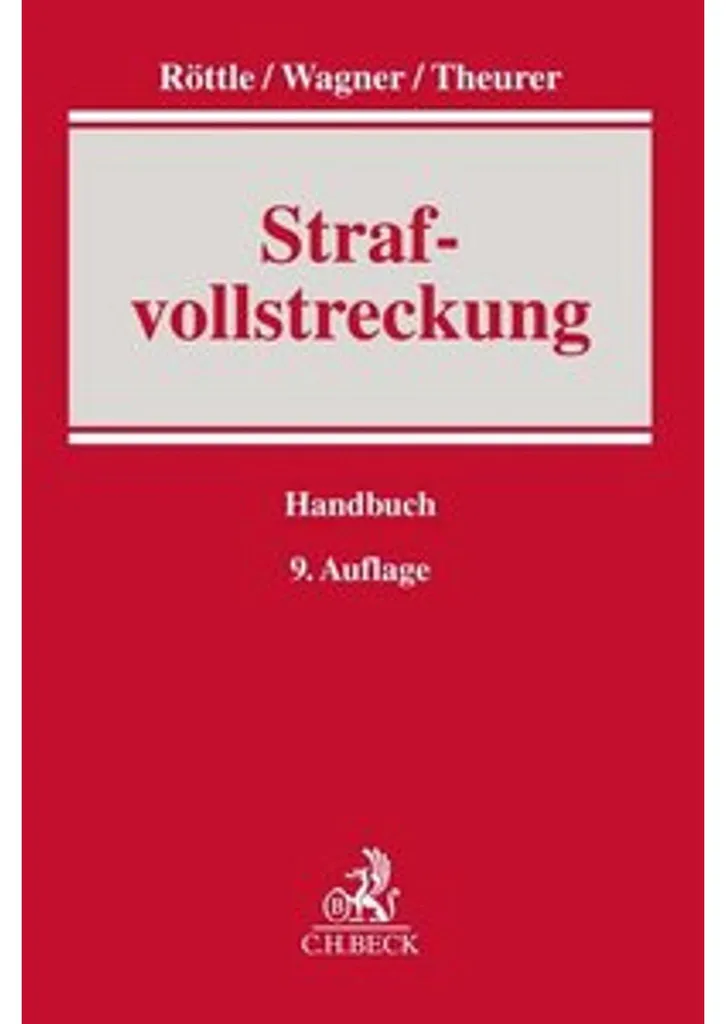 Livre de Droit Strafvollstreckung : Manuel Pratique sur les Peines