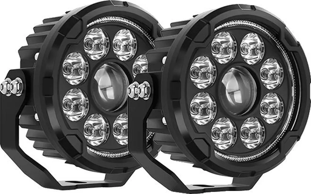 Feux antibrouillard moto LED pour voir et être vu en toute sécurité