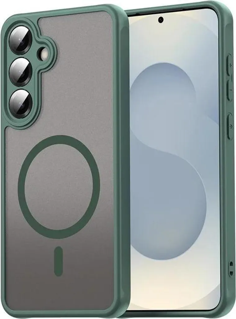 Custodia Samsung Galaxy S25 MagSafe Phonesta AirFrost Verde | Miglior Prezzo