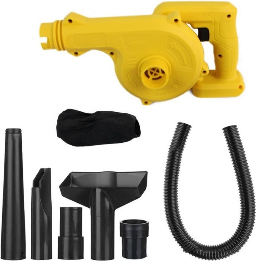 Akku-Laubbläser für Dewalt 20V Akku 2-in-1 Elektrischer Laubbläser & Staubsauger