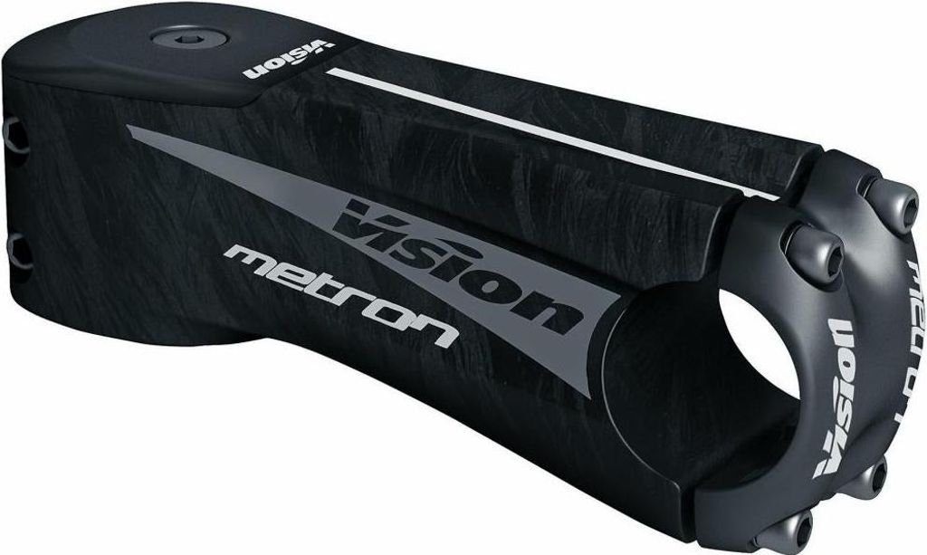Vision Vorbau Metron Carbon -6° 31,8 x 100 mm Schwarz - leichter Aero-Vorbau ...