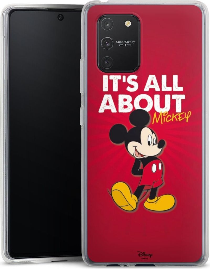 DeinDesign Handyhülle für Samsung Galaxy S10 Lite Silikon Hülle Case Smartphone Schutzhülle Disney Maus Offizielles Lizenzprodukt