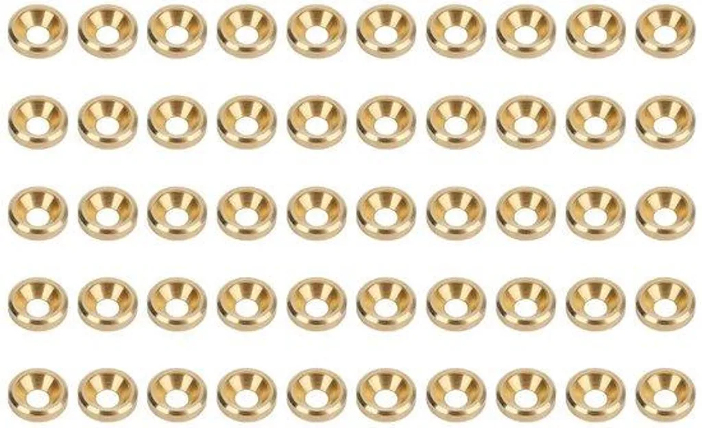 Joints plats en cuivre M4 pour étanchéité plaque CNC - Pack de 50