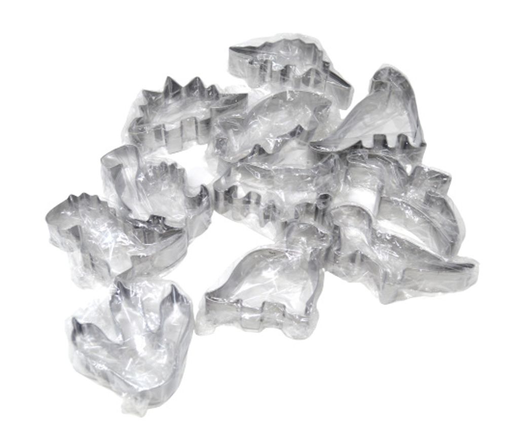 Plätzchen Ausstecher 11 Stück Dino Keksausstecher Produktbild 