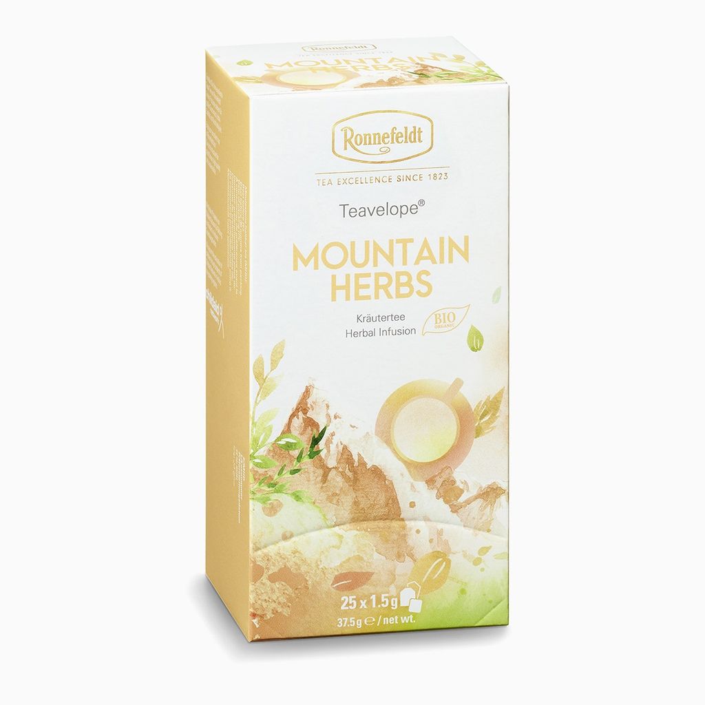 Teavelope Mountain Herbs (25x1,5g) Produktbild 