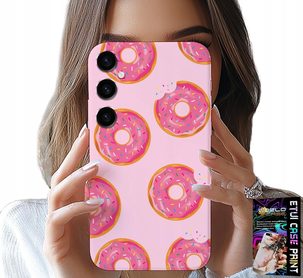 Etui Für Samsung Galaxy A05S - Design Mit Zuckerüberzogenen Donuts